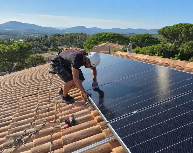 Installateur panneaux solaires Meursac — pose photovoltaïque sur toiture